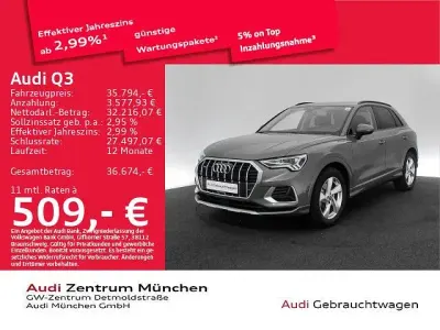 Gebraucht Audi Q3 Advanced 190 PS (139 kW) 2023 Grau SUV