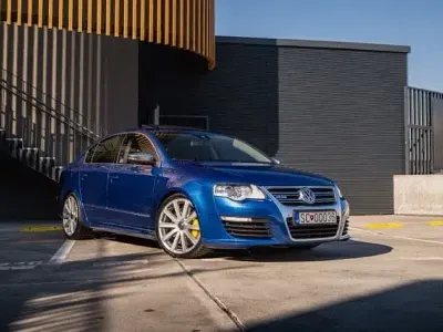 Gebraucht VW Passat R 299 PS (219 kW) 2008 Blau Limousine