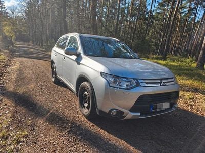 Usata Mitsubishi Outlander Top 150 CV (110 kW) 2014 Argento SUV