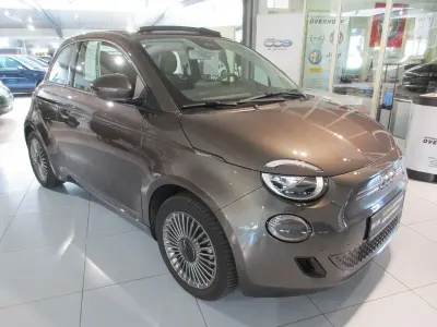 Second-hand Fiat 500e Icon 86 kW (118 CP) 2021 Gri Cabrio