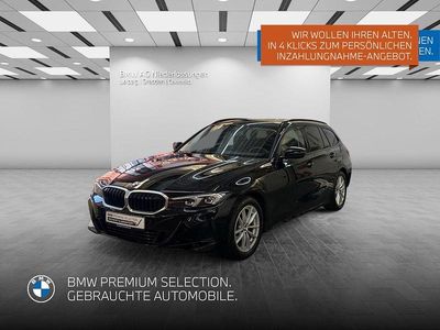 Schwarz Gebraucht 2023 BMW 318 Shadowline Kombi | 30.501 € (Fairer Preis)