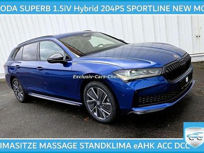 Gebraucht Skoda Superb SportLine 204 PS (150 kW) 2025 Blau Kombi