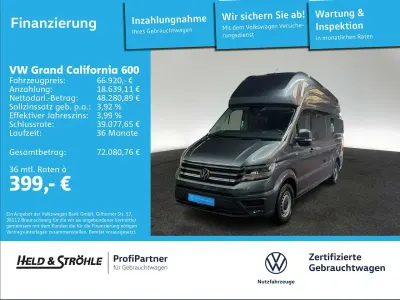 Gebraucht VW California California 163 PS (119 kW) 2025 Indiumgrau metallic Van