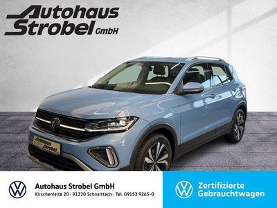 Gebraucht VW T-Cross Style 116 PS (85 kW) 2024 Clear blue metallic (metallic) SUV