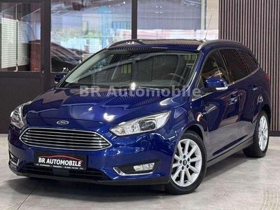 Gebraucht Ford Focus Titanium 125 PS (91 kW) 2016 Indicblau metallic Kombi