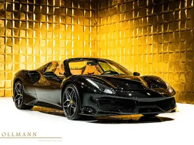 Usata Ferrari 488 721 CV (530 kW) 2021 Nero Cabrio