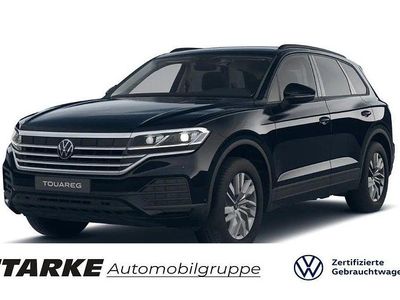Gebraucht VW Touareg Basis 231 PS (169 kW) 2018 Schwarz (grenadillschwarz metallic) SUV