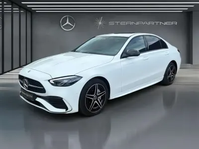 Gebraucht Mercedes C400 AMG 252 PS (185 kW) 2024 Weiß Limousine
