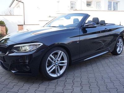 Gebraucht BMW 220 M Sport 184 PS (135 kW) 2015 Black sapphire metallic Cabrio