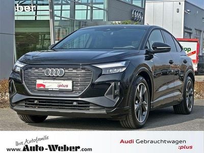 Gebraucht Audi Q4 Sportback e-tron S-Line 219 kW (299 PS) 2023 Schwarz SUV