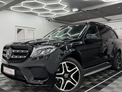 Gebraucht Mercedes GLS350 AMG line 258 PS (189 kW) 2017 Obsidianschwarz SUV