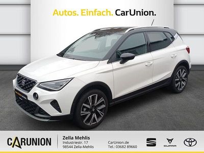 Gebraucht Seat Arona FR 150 PS (110 kW) 2023 Weiß / midnight schwarz SUV