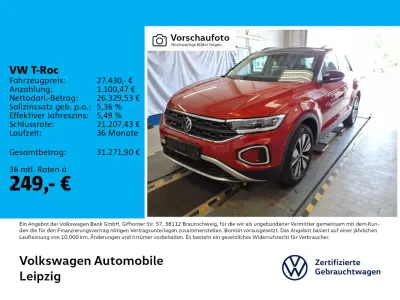 Gebraucht VW T-Roc Goal 150 PS (110 kW) 2025 Rot SUV