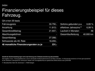 gebraucht Audi Q4 e-tron Q435 basis Einparkhilfe Privacy Ambiente