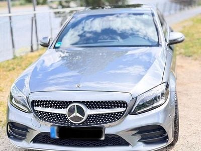 Usata Mercedes C180 AMG 156 CV (114 kW) 2021 Grigio Berlina