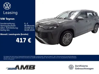 Gebraucht VW Tayron Life 150 PS (110 kW) 2025 Grau SUV