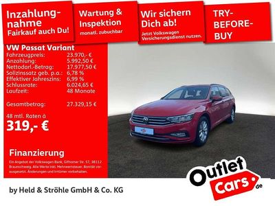 Gebraucht VW Passat Business 122 PS (89 kW) 2023 Rot Kombi
