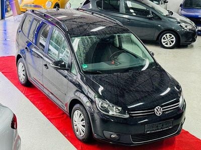 Gebraucht VW Touran Comfortline 105 PS (77 kW) 2014 Schwarz Van / Kleinbus