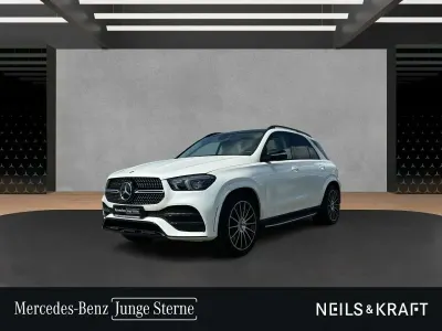 Gebraucht Mercedes GLE350 AMG 197 PS (144 kW) 2023 Manufaktur diamantweiß bright SUV
