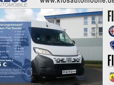 Second-hand Fiat Ducato Easy 140 CP (102 kW) 2024 Alb Van