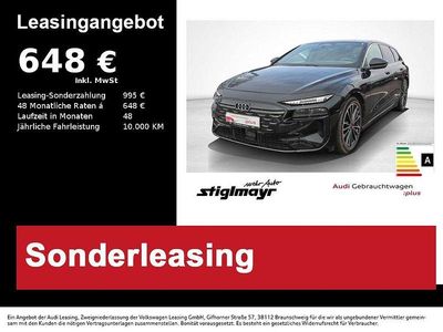 Mythosschwarz metallic Gebraucht 2025 Audi A6 e-tron Performance Kombi | 72.870 € (Etwas zu teuer)