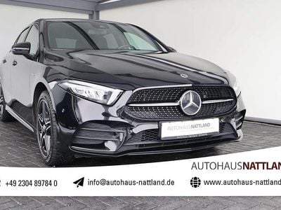 Second-hand Mercedes A250 AMG line 160 CP (117 kW) 2021 Negru Berlinǎ