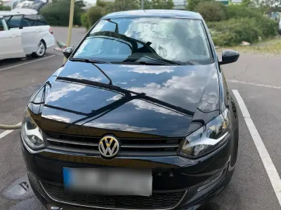 Gebraucht VW Polo 85 PS (62 kW) 2009 Schwarz Kleinwagen