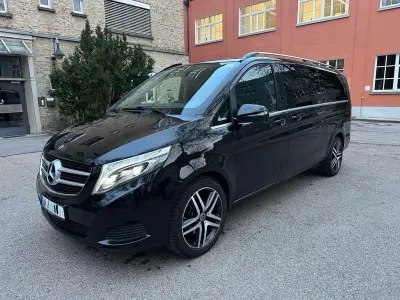Używany Mercedes V250 Avantgarde 190 KM (139 kW) 2018 Czarny Minivan