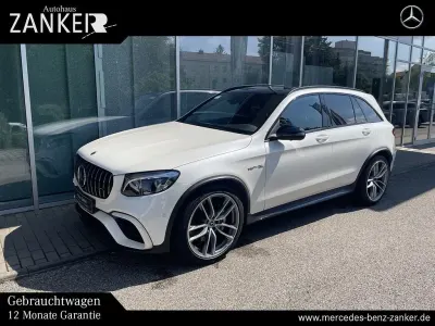Gebraucht Mercedes GLC63 AMG AMG 476 PS (350 kW) 2019 Manufaktur diamantweiß bright SUV