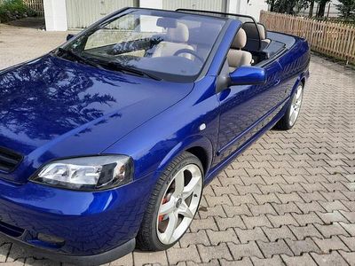 Gebraucht Opel Astra Cabriolet 147 PS (108 kW) 2005 Blau Cabrio