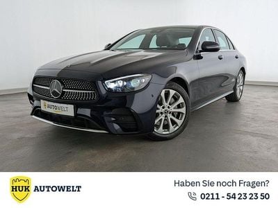Cavansitblau Gebraucht 2022 Mercedes E220 AMG line Limousine | 35.460 € (Superpreis)