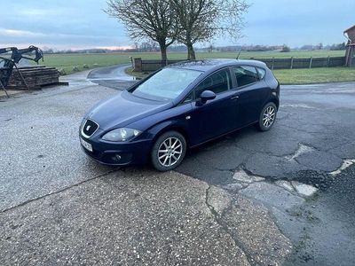 Gebraucht Seat Leon Comfort 105 PS (77 kW) 2009 Blau Kleinwagen