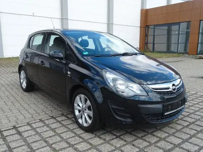 Gebraucht Opel Corsa 69 PS (50 kW) 2013 Schwarz Kleinwagen