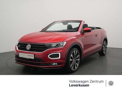 Gebraucht VW T-Roc Cabriolet R-line 150 PS (110 kW) 2020 Kings red Cabrio