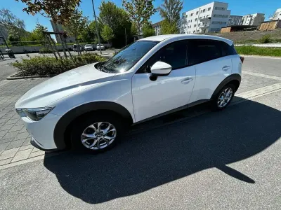 Usata Mazda CX-3 Exclusive-Line 150 CV (110 kW) 2018 Bianco SUV