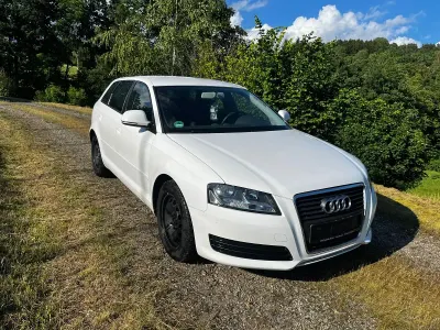 Gebraucht Audi A3 125 PS (91 kW) 2008 Weiß Kleinwagen
