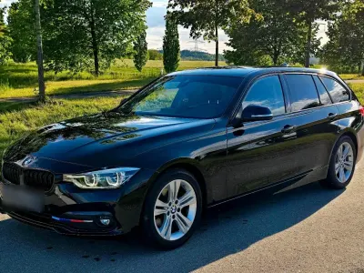 Gebraucht BMW 320 M Sport 190 PS (139 kW) 2016 Schwarz Kombi
