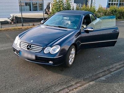 Second-hand Mercedes CLK200 Elegance 163 CP (119 kW) 2004 Albastru Cabrio