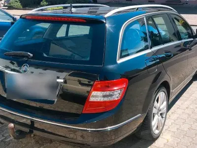Brugt Mercedes C180 156 HK (114 kW) 2008 Sort Stationcar