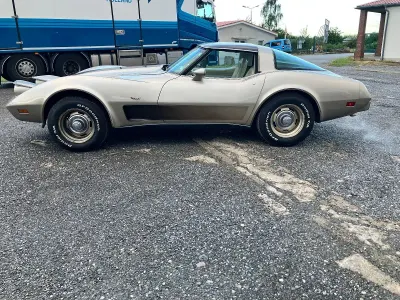 Gebraucht Chevrolet Corvette C3 188 PS (138 kW) 1978 Gold Coupé