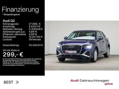 Gebraucht Audi Q2 S-Line 190 PS (139 kW) 2022 2d navarrablau metallic SUV