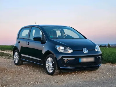 Brugt VW up! high up! 75 HK (55 kW) 2014 Blå Hatchback