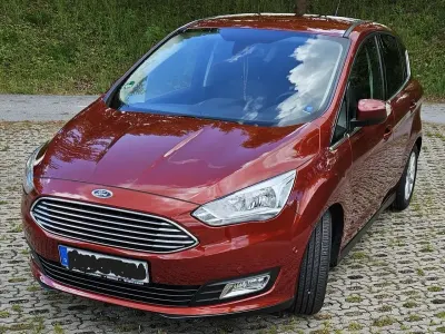 Gebraucht Ford C-MAX Titanium 150 PS (110 kW) 2016 Rot Van / Kleinbus