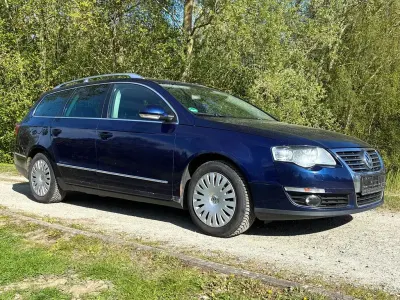 Używany VW Passat Highline 140 KM (102 kW) 2008 Niebieski Kombi