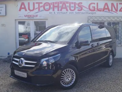 Gebraucht Mercedes V220 163 PS (119 kW) 2022 Obsidianschwarz metallic Van / Kleinbus