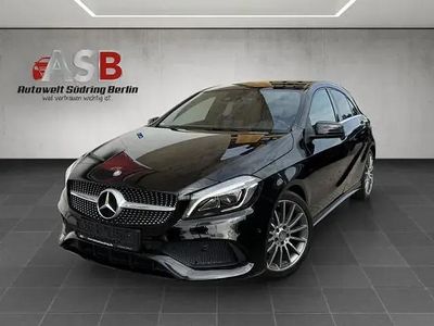 Usata Mercedes A200 AMG line 156 CV (114 kW) 2016 Nero Berlina