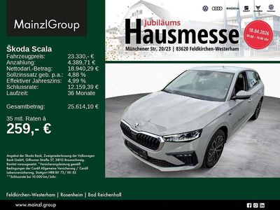 Gebraucht Skoda Scala Selection 116 PS (85 kW) 2024 Stahlgrau Kleinwagen