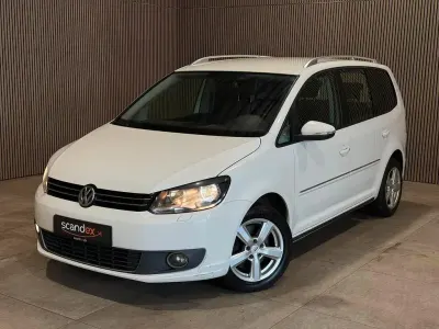 Gebraucht VW Touran 140 PS (102 kW) 2012 Weiß Van / Kleinbus