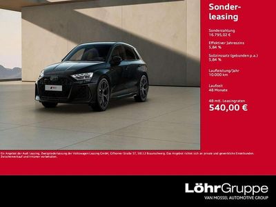 Neu Audi RS3 Sport 400 PS (294 kW) 2026 Schwarz Limousine