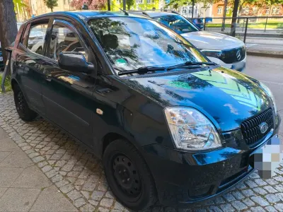 Gebraucht Kia Picanto LX 65 PS (47 kW) 2005 Schwarz Kleinwagen